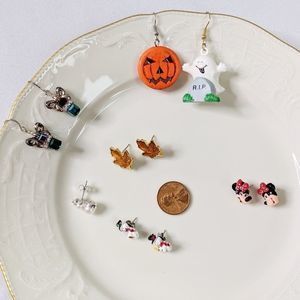 🌜3 for $25🌛 5 Pair Holiday & Seasonal Earrings